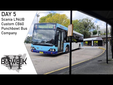 NSW Busweek Day 5: Punchbowl Bus Co Scania L94UB (Custom CB60)