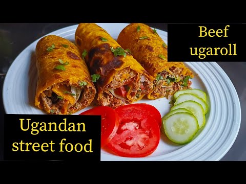 How to make the best beef ugaroll/ugandan street food.  #viral #video #beef #ugandankitchen #food