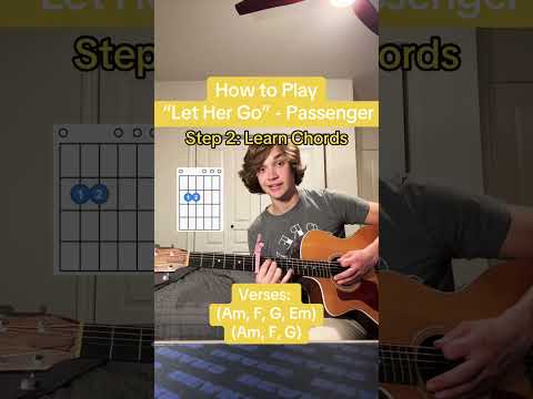 How to Play “Let Her Go” - Passenger 🎸 #guitartok #guitarlesson #guitartutorial #acousticcover
