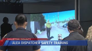 ALEA Dispatchers jump into crime simulation training