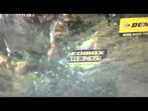 Clement Desalle crash MXGP of maggiora