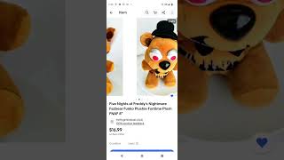 FNAF Plush Ebay Search