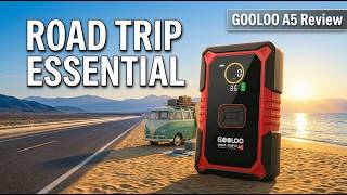 GOOLOO A5 Review & Test – 4-in-1 Jump Starter, Tire Inflator, Power Bank & Emergency Light