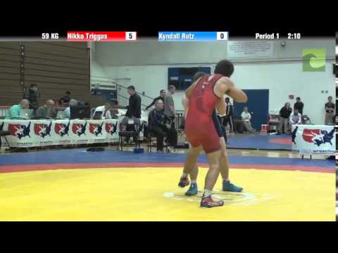 59 KG CR2 - Nikko Triggas (NYAC) vs. Kyndall Rutz (USOTS)