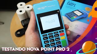 LIGANDO PELA PRIMEIRA VEZ MÁQUINA DE CARTÃO POINT PRO 2 DO MERCADO PAGO: A MELHOR MAQUINA DE CARTÃO?