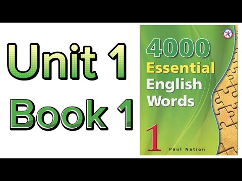 4000 Essential English Words Book 1 Unit 1 @-Learn-Easy-English