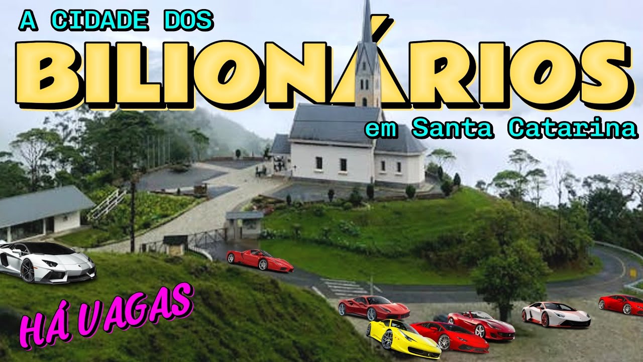 Cidade dos BILIONÁRIOS em Santa Catarina tem emprego sobrando e é a mais segura do Brasil