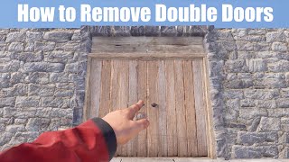 How to Remove DOUBLE DOORS in Rust