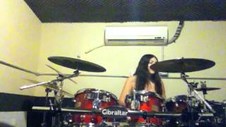 Lil Wayne Feat. Robin Thicke - Shooter Melanie DiLorenzo Drum Cover ( Female Drummer )