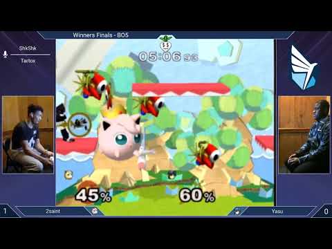 MMOM185 SSBM - MnT | 2saint (Jigglypuff) vs. Yasu (Marth) - Melee WF