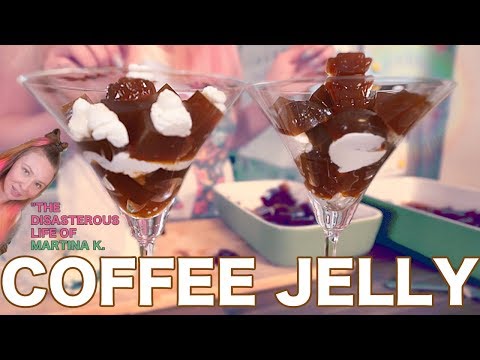 日本咖啡果凍食譜 コーヒーゼリー (Japanese Coffee Jelly Recipe コーヒーゼリー)