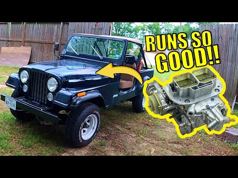 JEEP 4.2 WEBER Carb Conversion – Easy Starts, Smooth Idle, Simple Install!!