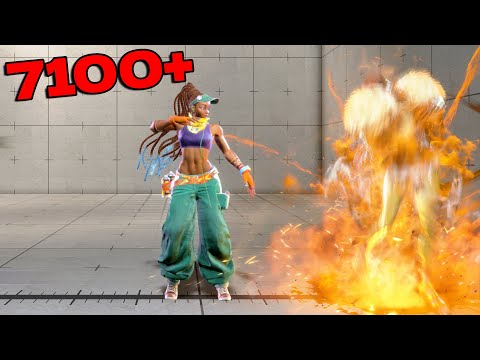 SF6 Season 3: Kimberly - 7100+ Damage Combos