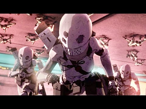 An Unpredictable Error Causes City Safeguard Robots Turn Against It's Creator, Us!  l Anime Recap