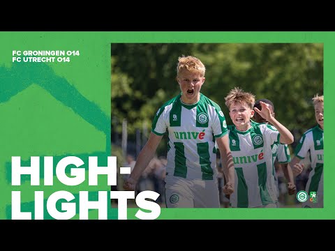 ONDER-14 in BEKERFINALE tegen FC Utrecht | Highlights