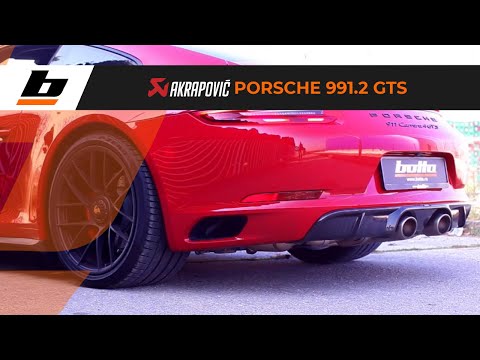 AKRAPOVIC Exhaust for Porsche 911 Carrera GTS 991.2