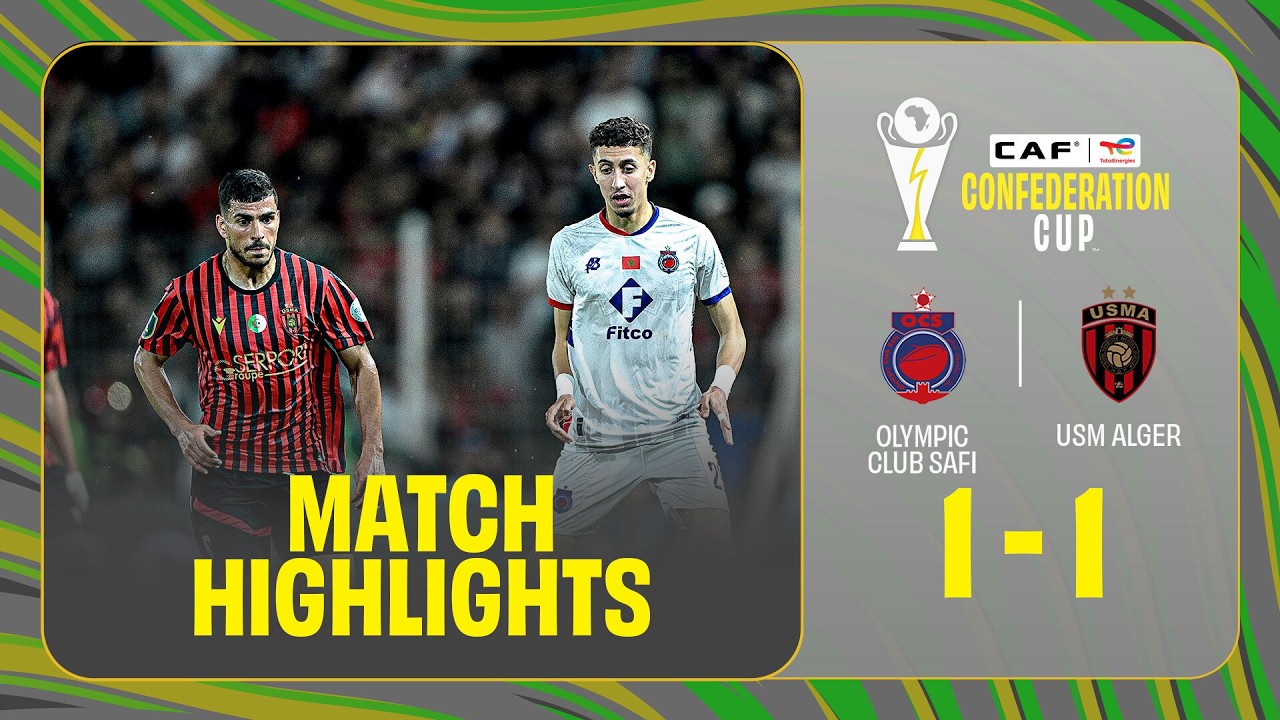 Olympic Safi vs USM Alger Highlights