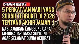 Download lagu 5 Sabda Nabi tentang Akhir Zaman yang Relevan di 2026 | Ustadz Adi Hidayat mp3 Download lagu 5 Sabda Nabi tentang Akhir Zaman yang Relevan di 2026 | Ustadz Adi Hidayat mp3