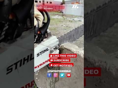 STIHL CONCRETE DIAMOND CHAINSAW | FANTASTECH WORLD SHORTS