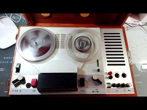 TESLA B57 - ANP 237 cívkový kotoučový magnetofon 1973 - 1981