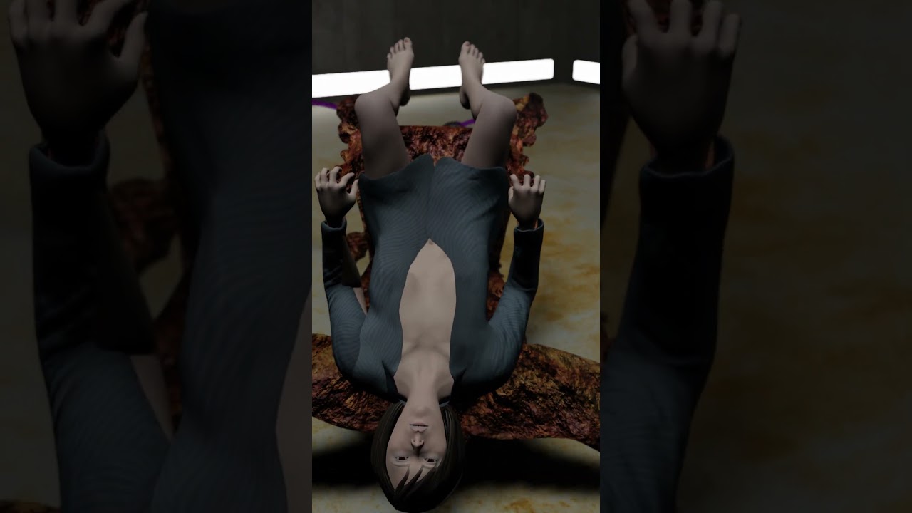 知枝蛙（ちえあ）別アングル #horrorshorts