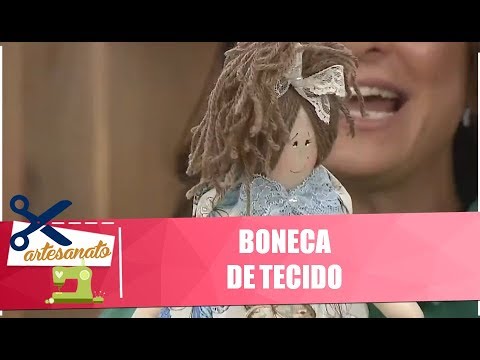 Faça uma linda boneca de tecido com artesã Mara Uroz - 29/07/19