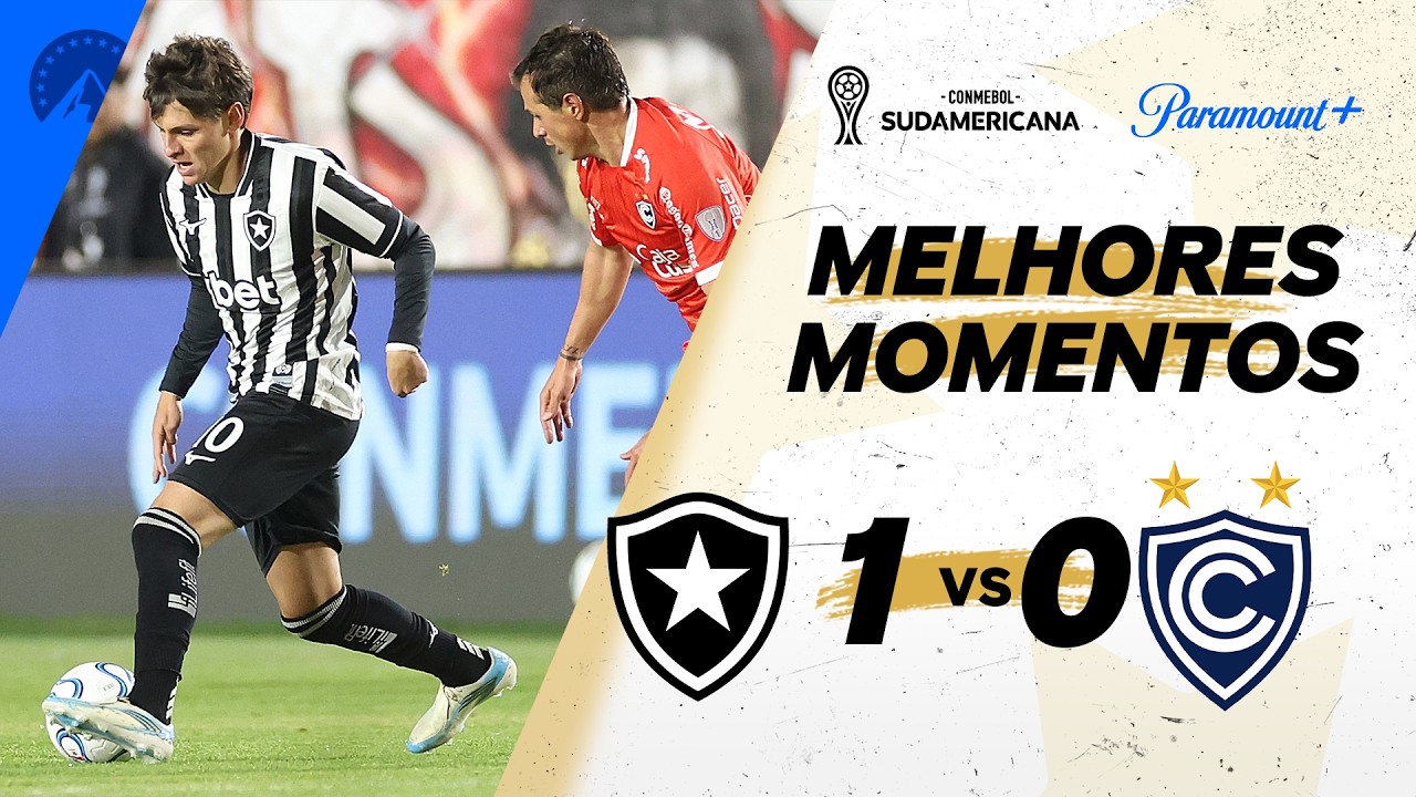 VÍDEO | Gol e melhores momentos de Botafogo 1×0 Cienciano pela Copa Sul-Americana