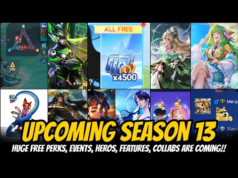 UPCOMING SEASON 13 BIG UPDATE | NEW HERO, FEATURES, COLLABS, HUGE PERKS |HONOR OF KINGS