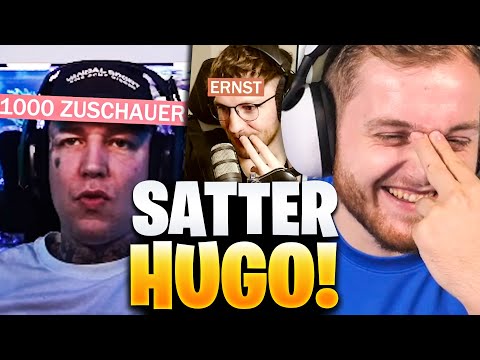 😱😂MONTE BEEF mit CHEFSTROBEL?? - Satter HUGO REAKTION | Trymacs Stream Highlights