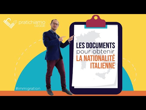 Documents pour Obtenir La Nationalité Italienne | Cabinet d'Avocats Italie | Citoyenneté Italienne