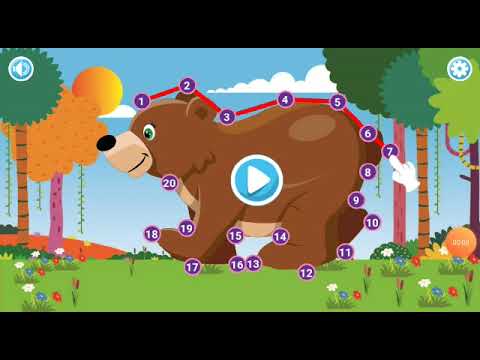 Dot 2 Dot with Animals Puzzle Video