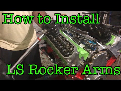 How To Install LS Rocker Arms #turboLS #turbocamaro #1000hpcamaro #turbo5.3
