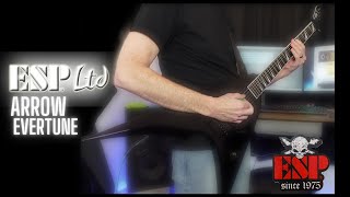 Video thumbnail for ESP LTD Deluxe Arrow-1000 EVERTUNE - Shape of aggression by X9 Eric