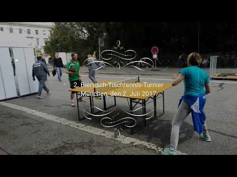 2. Biertisch-Tischtennis-Turnier, München 02.07.2017