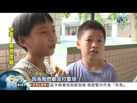 吃青菜配豆腐 開學日面有菜色