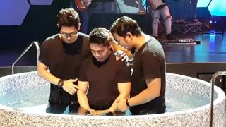 Water Baptism at Hope Church Singapore