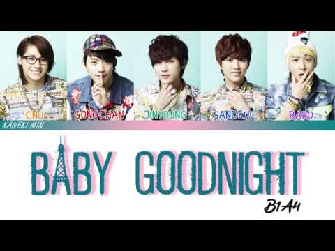 B1A4 비원에이포 - 잘자요 굿나잇 (BABY GOOD NIGHT) COLOR CODED LYRICS HAN/ROM/ENG