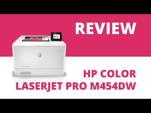 HP Color LaserJet Pro M454dw A4 Colour Laser Printer - W1Y45A