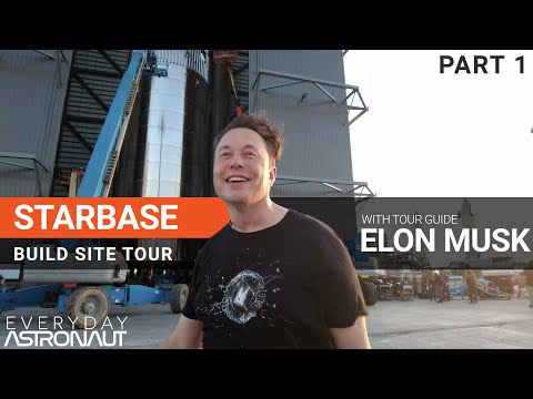 Take A Rarely Seen Tour Inside SpaceX's Starbase Facility With Elon Musk As Your Guide