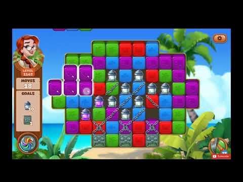 Lost Island Blast Adventure Level 1145 NO BOOSTERS - A S GAMING