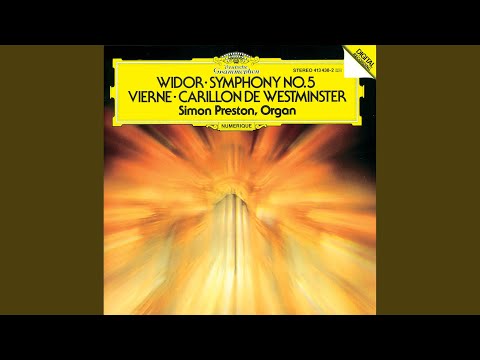 Widor: Symphony No. 5 In F Minor, Op. 42 No. 1 For Organ - 1. Allegro vivace