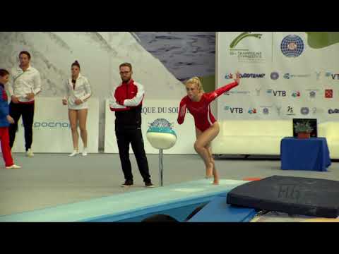 HANSEN Sara la Cour (DEN) - 2018 Trampoline Worlds, St. Petersburg (RUS) - Qualif Tumbling R2