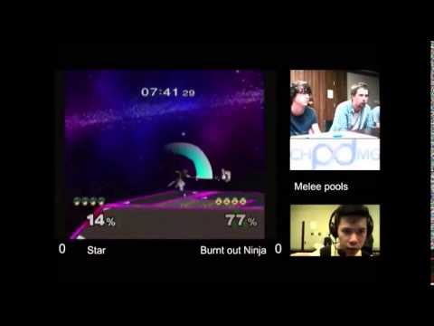 Chipdamage's TST9 - SSBM Pools - Burnt out Ninja(Sheik) vs Star(Marth)