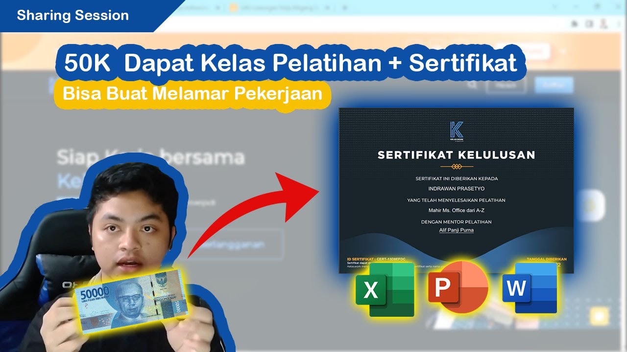 Cara Mendapatkan Sertifikat Microsoft Office Melalui Kelas Pelatihan Online