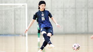 イタリア・セリエAで戦う“スコアラー”原川菜々子が、[Japan news]日本代表初招集で示した気持ちの強さ「ビビらずやれた」｜フットサル