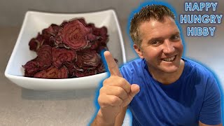 How to make the Ultimate Beetroot Crisps | Oil Free | Ninja Air Fryer & Dehydration Function