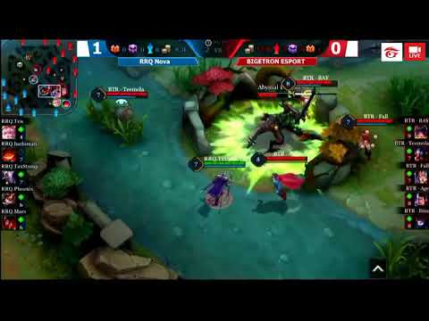 RRQ Nova VS Bigetron Esport AOV X OPPO F5 Tournament Game 2