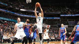 林書豪 Jeremy Lin's Offense & Defense Highlights 2016-03-12 Hornets VS Pistons