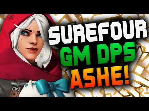 SUREFOUR GM DPS MAIN - ASHE! [ OVERWATCH SEASON 22 ]