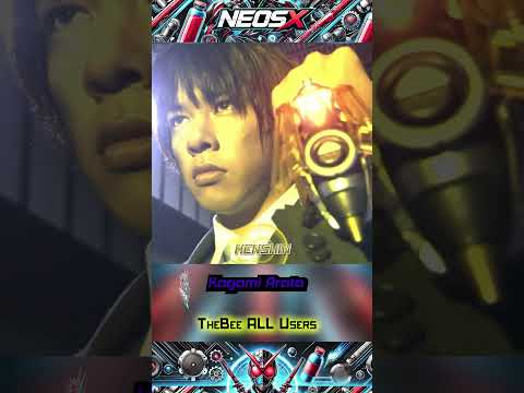 Kamen Rider TheBee ALL Users #kamenrider #thebee #kabuto #gatack #punchkickhopper